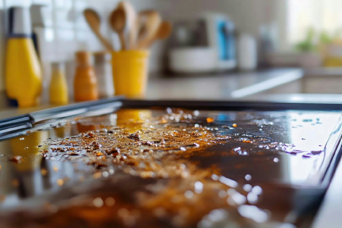 Rimuovere le macchie di grasso in cucina con soluzioni semplici e veloci senza fatica